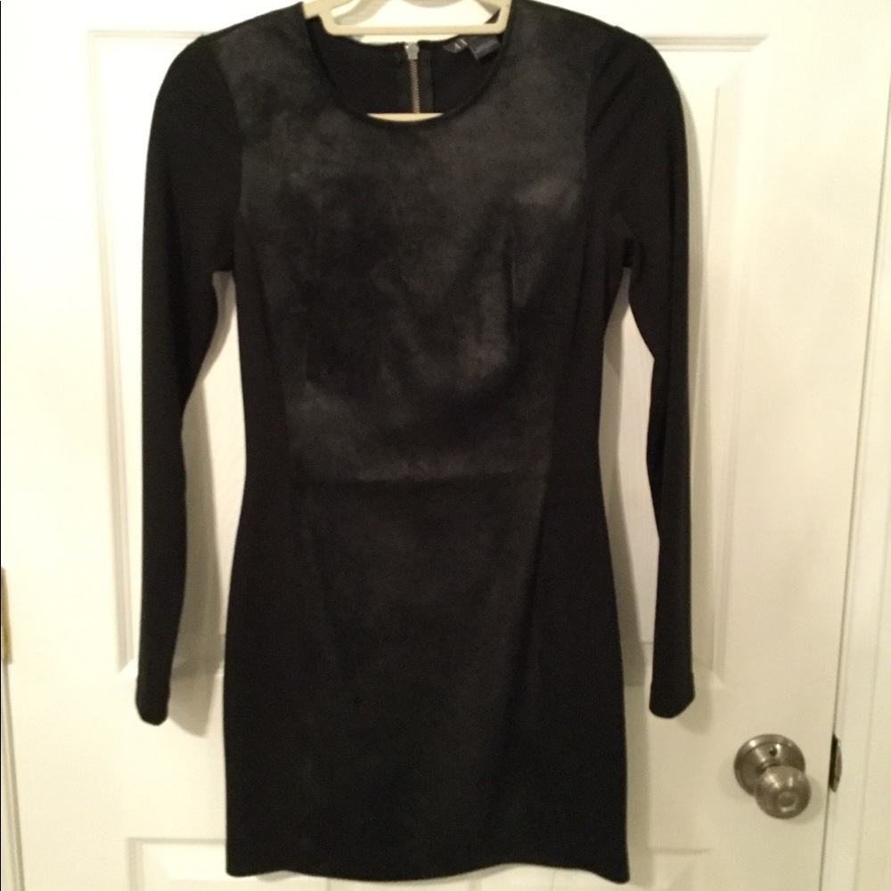 Armani Exchange long sleeve dress